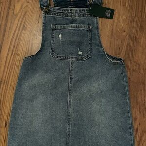 New with Tags  Wild Fable Denim Dress Overalls  XS